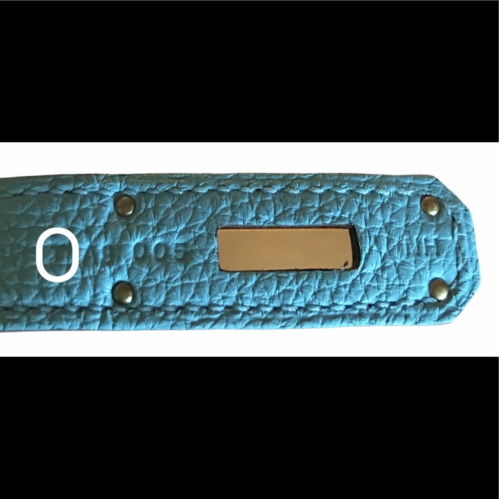 Hermes Birkin Bleu Atoll Receipt, Authenticated 👜 - Picture 8 of 9